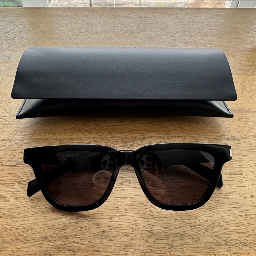 Saint Laurent SL 462 Sulpice Black Sunglasses